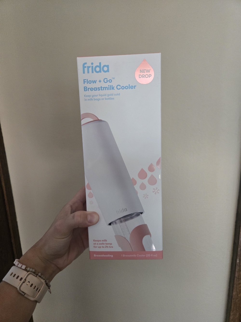 Frida Flow + Go Breastmilk Cooler Portable